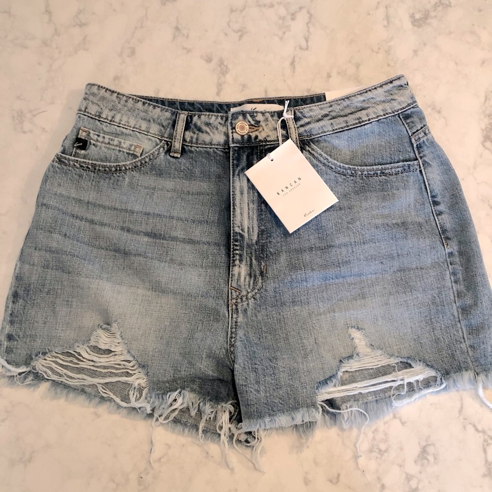 Vici denim cut offs size large Kancan
